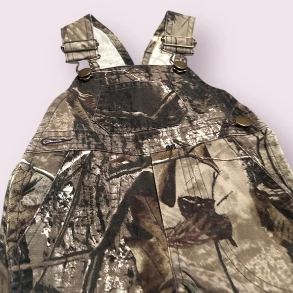 Baby Bass Pro Shops Camouflage Overalls Size 3 Months - Picture 3 of 7